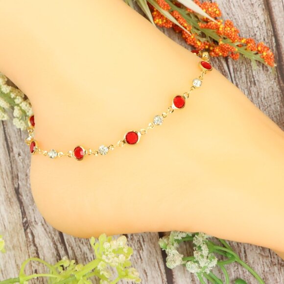 "Dainty Anklet for Women – Elegant Everyday Jewelry & Perfect Gift | MLCRC1613 - Picture 8 of 10